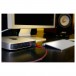 AudioQuest DragonFly Black USB DAC - Lifestyle view with Apple Mac