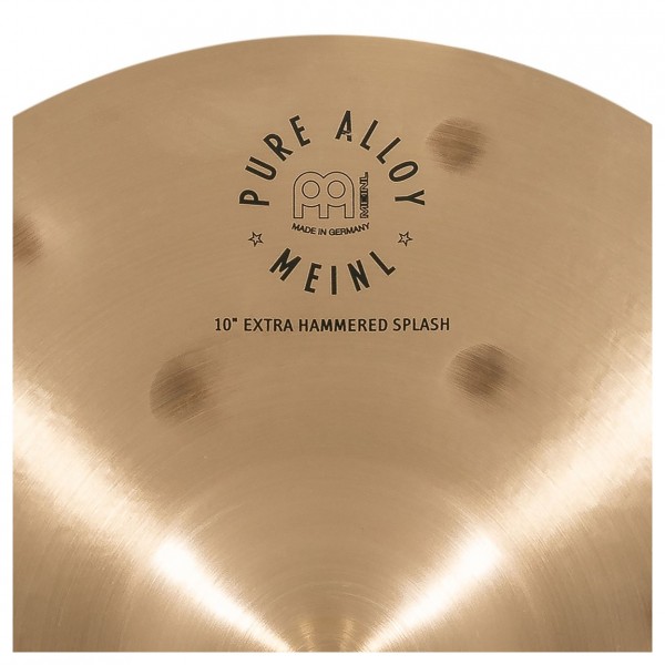 Meinl Cymbals 10" Pure Alloy Extra Hammered Splash