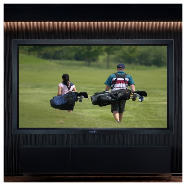 Sapphire 16:9 Acoustically Transparent Projector Screen, 120" - lifestyle 1