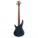 Ibanez SR6605 Prestige 5 String, Ghost Fleet Blue Burst back 