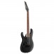 Ibanez RG7421EXL Left Handed 7 String, Black Flat side 