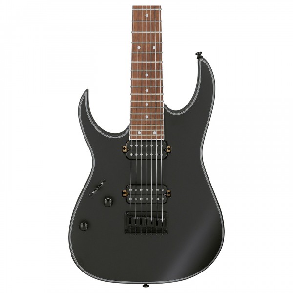 Ibanez RG7421EXL Left Handed 7 String, Black Flat at Gear4music