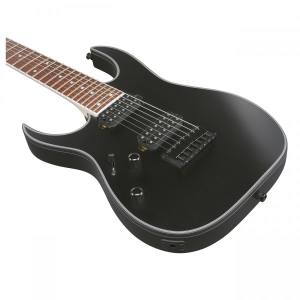 Ibanez RG7421EXL BKF 左用 7弦ギター レフティ Ibanez アイバニーズ RG7421EX BKF 7弦ギター Black Flat エレキ