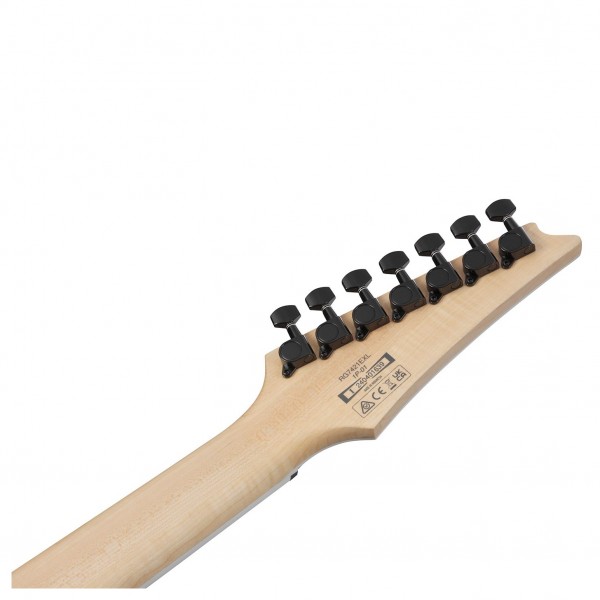 Ibanez RG7421EXL BKF 左用 7弦ギター レフティ Ibanez RG7421EXL (Black Flat) ※次回9月入荷予定 - 谷口楽器