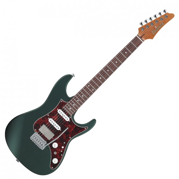 Ibanez AZ2204N Prestige, Ivy Green Metallic Flat front 