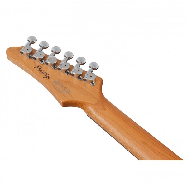 Ibanez AZ2204N Prestige, Ivy Green Metallic Flat headstock back 