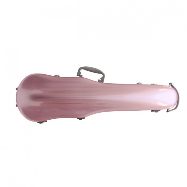 Spirit Polycarbonate Violin Case, 4/4, Light Pink