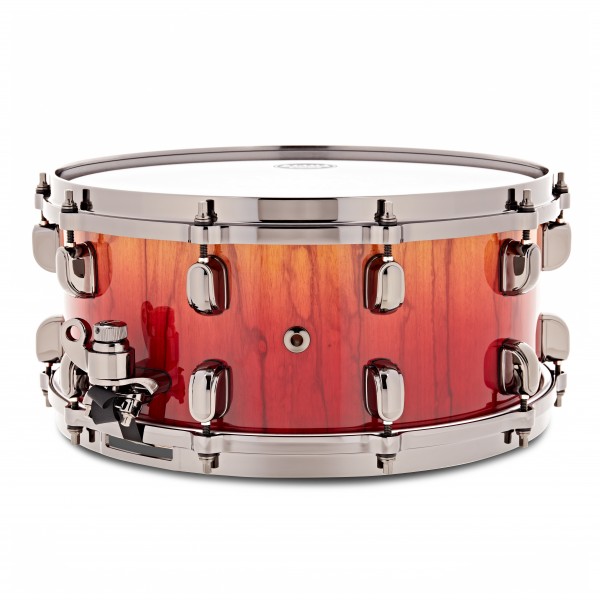 Tama Starclassic Walnut/Birch 14" x 6.5" Snare Drum, Vermillion Bosse Fonce Fade