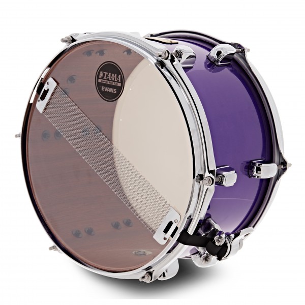 Tama SLP 12" x 7" MOD Bubinga Snare Drum - Clay Aeschliman Signature, Galactic Purple