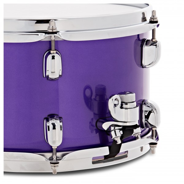 Tama SLP 12" x 7" MOD Bubinga Snare Drum - Clay Aeschliman Signature, Galactic Purple