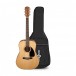 <p>Fender CD-60 V3, Nat con Custodia per Acustica Imbottita di Gear4music</p>
