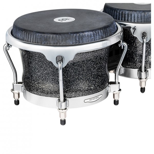 Meinl Percussion Artist Series Bongo Diego Galé, Remo Calfskin Heads 7" & 8 1/2", Midnight Star