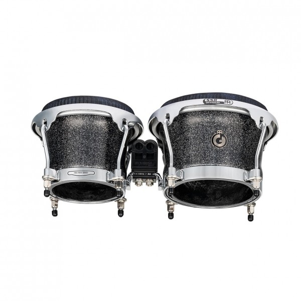 Meinl Percussion Artist Series Bongo Diego Galé, Remo Calfskin Heads 7" & 8 1/2", Midnight Star