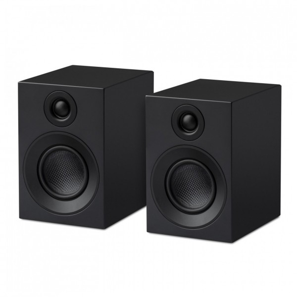 Pro-Ject Speaker Box 3 E Carbon Bookshelf Speaker (Pair), Black