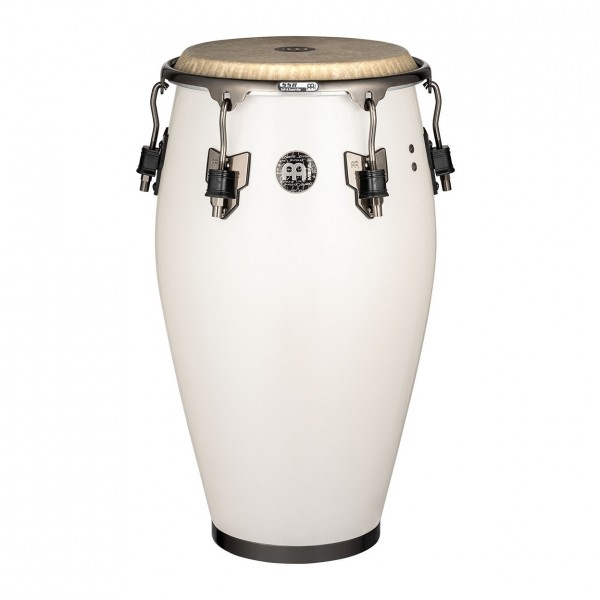 Meinl Percussion Artist Series Roberto Serrano Tumba 12 1/2" Remo Fiberskyn Heads, Pearl White