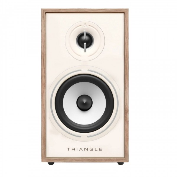 Triangle Borea BR02 Bookshelf Speakers (Pair), Light Oak - 02 