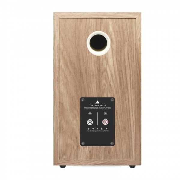 Triangle Borea BR02 Bookshelf Speakers (Pair), Light Oak - 05 