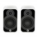 Q Acoustics Q 5020 Bookshelf Speakers, Satin White (Pair) Front View 2