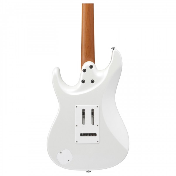Ibanez AZ2204 Prestige, Pearl White body back 