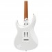 Ibanez AZ2204 Prestige, Pearl White body back 