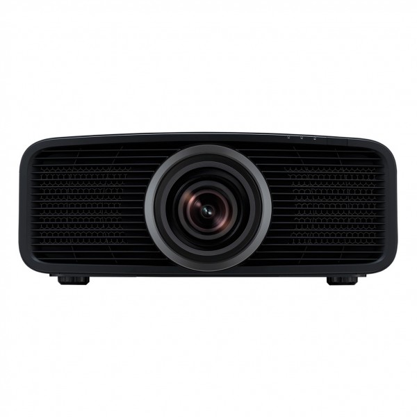 JVC DLA-NZ500BE 4K Projector, Black - Front and lens view