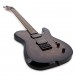 G4M 734 Pro Electric Guitar, Black Burl Burst