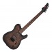 G4M 734 Pro Electric Guitar, Black Burl Burst