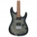 Ibanez AZ24S1F, Transparent Black Sunburst body 