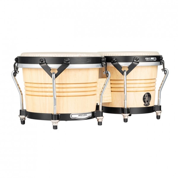 Meinl Percussion Artist Series Luis Conte Bongo 6 3/4" Macho & 8" Hembra, Natural