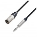 Adam Hall 5 STAR Neutrik Balanced XLR (M) to TRS 1/4" Jack Cable, 5m