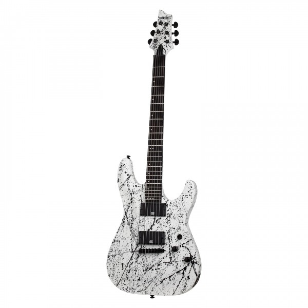 Schecter C-1, Ink Bomb - Front, Tilt