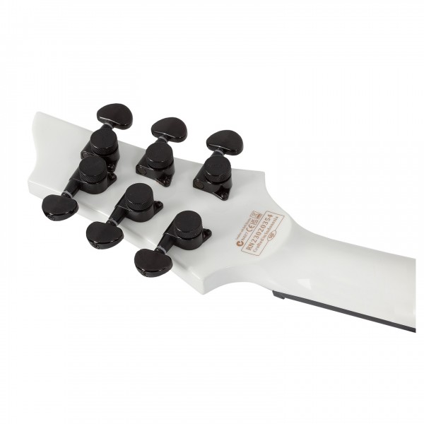 Schecter C-1, Ink Bomb - Headstock, Back