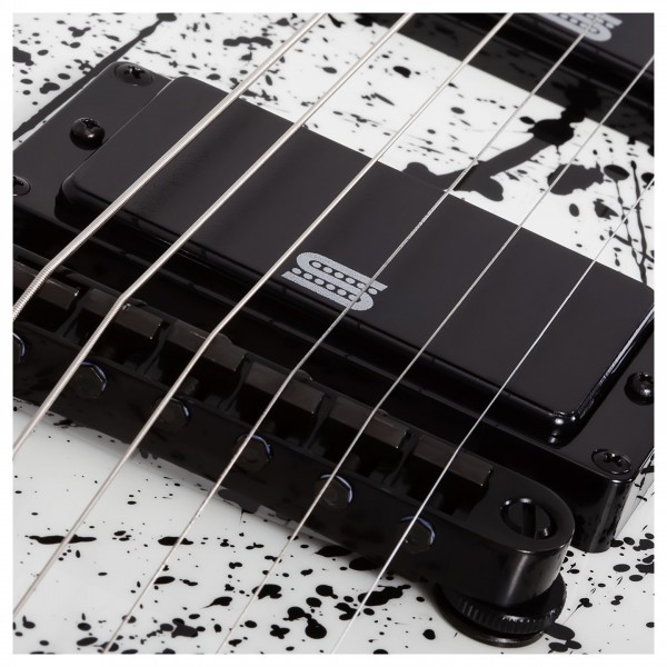 Schecter C-1, Ink Bomb - Bridge