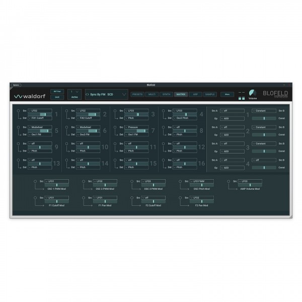 Waldorf Blofeld Plugin - Matrix 