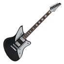Hartwood Charger Electric Guitar, Jet Black