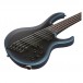 Ibanez BTB605MS 5 String Multi Scale, Midnight Arctic Ocean Matte controls 