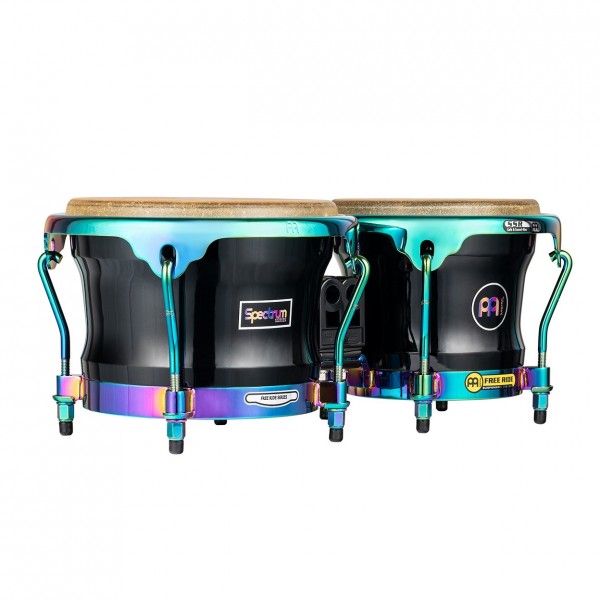 Meinl Percussion Marathon Spectrum Series Bongo 7" Macho & 8 1/2" Hembra, Phantom Black