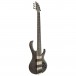 Ibanez BTB606 6 String, Transparent Grey Flat side 