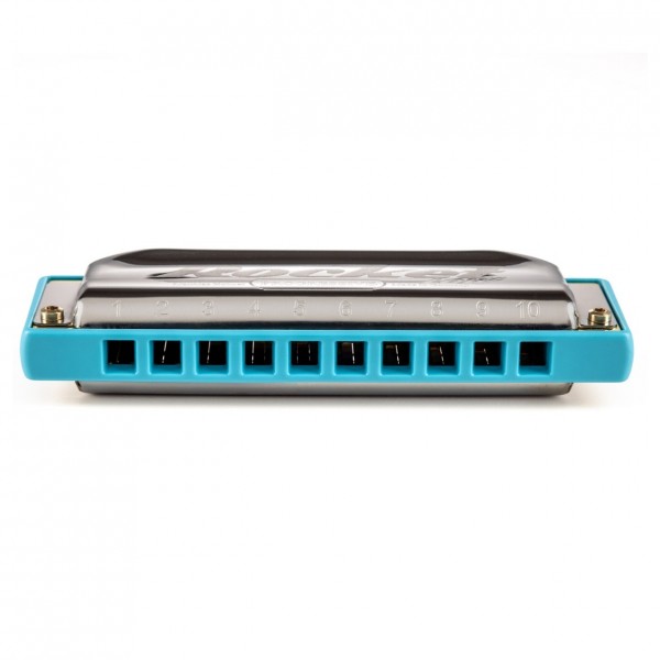 Hohner Rocket-Low Harmonica, F side view
