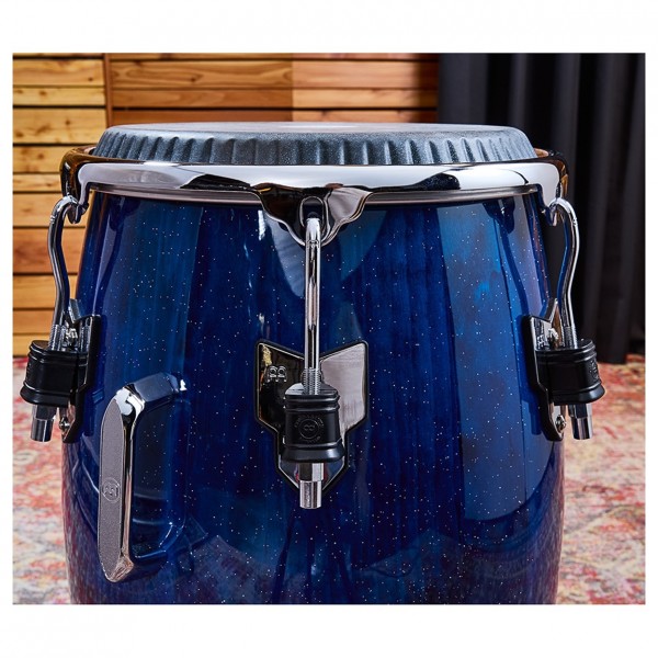 Meinl Percussion Artist Series William Kachiro Quinto 11", Remo Calfskin Skyndeep Heads, Blue Wave