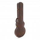 Deluxe Fitted Electric Guitar Case by Gear4music, Crocodile