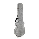 Deluxe Fitted Electric Guitar Case by Gear4music, Silver