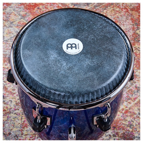 Meinl Percussion Artist Series William Kachiro Conga 11 3/4", Remo Calfskin Heads, Blue Wave