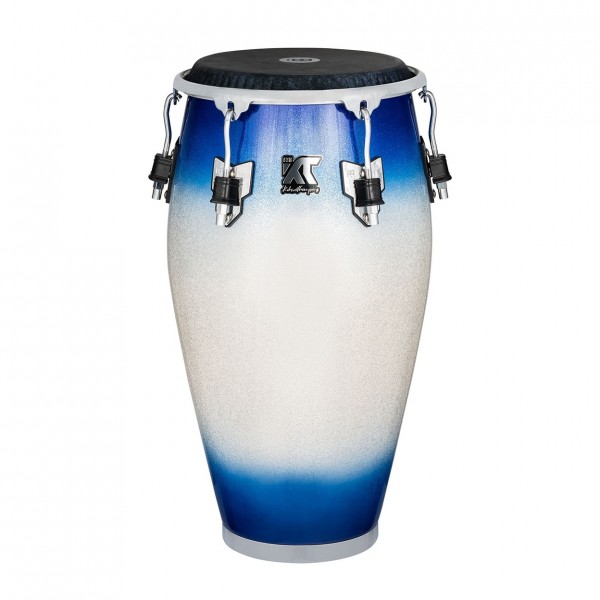 Meinl Percussion Artist Series William Kachiro Conga 11 3/4", Calfskin Skyndeep Heads, Electric Sky