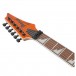 Ibanez RG460DX, Roadster Orange Metallic headstock 