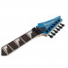 Ibanez RG565R Genesis, Electric Blue headstock 