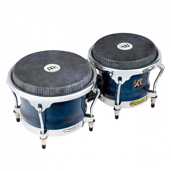 Meinl Percussion Artist Series Bongo William "Kachiro" Thompson 7" & 8 1/2", Blue Wave