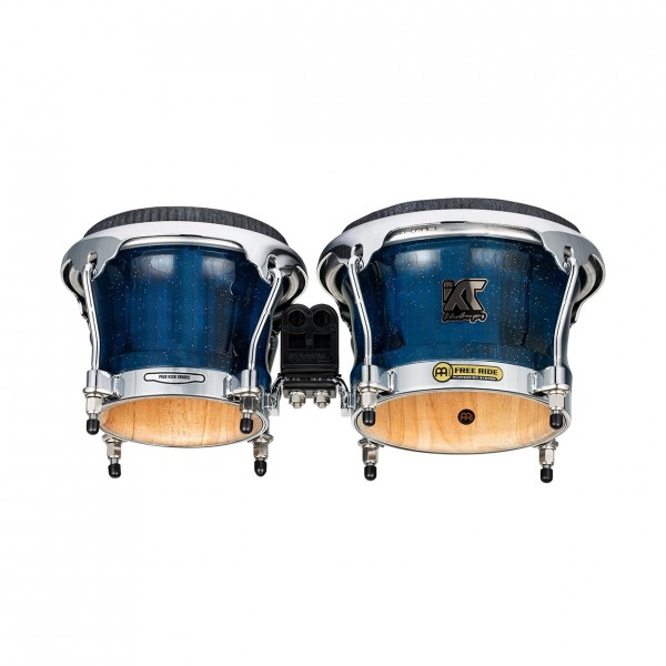 Meinl Percussion Artist Series Bongo William "Kachiro" Thompson 7" & 8 1/2", Blue Wave