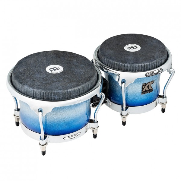 Meinl Percussion Artist Series Bongo William "Kachiro" Thompson 7" & 8 1/2", Electric Sky