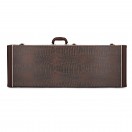 Deluxe Electric Guitar Case by Gear4music, Dark Brown